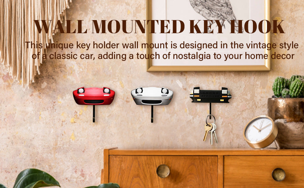 Vintage Wall Mount Keychain Holder