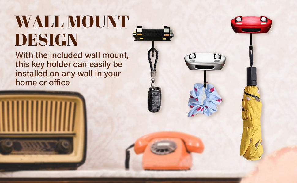 Vintage Wall Mount Keychain Holder