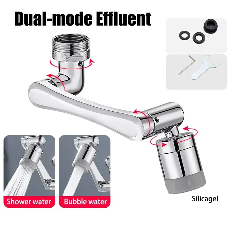 1080 Degree Rotating Faucet Extender - Dual Mode
