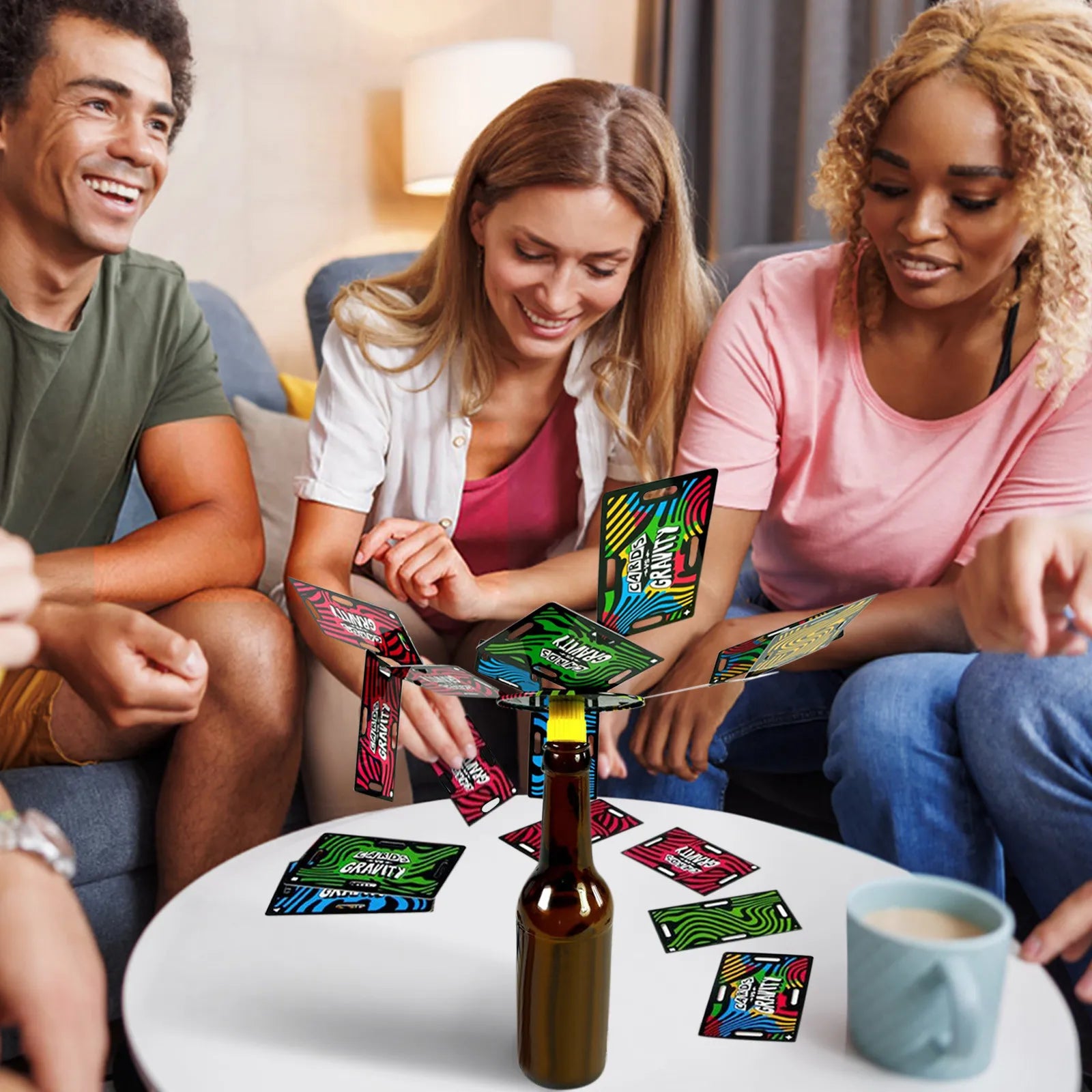 Anti-Gravity Card Balancing Game