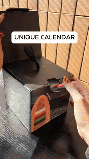 Creative Hamburger Calendar