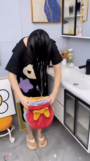 Microfiber Hair Drying Shower Turban