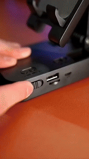 Mobile Holder With Wireless Speaker