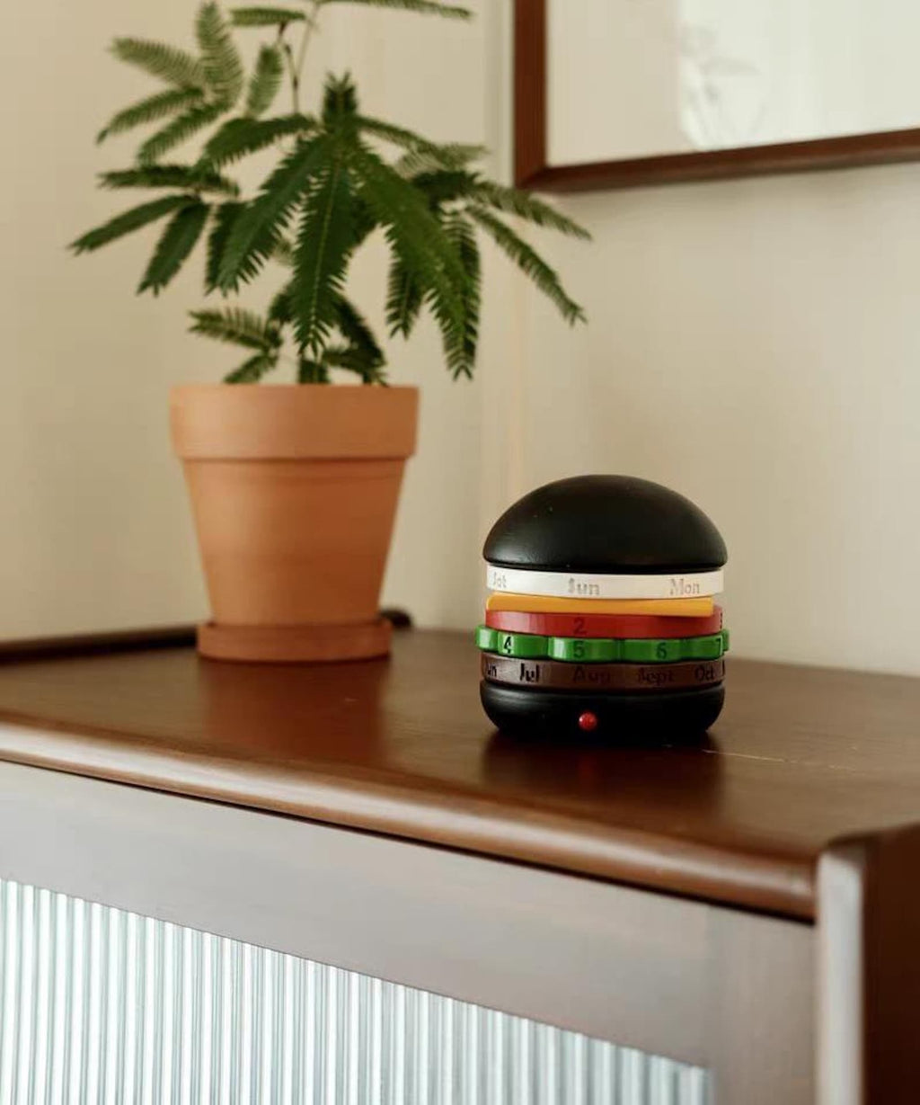 Creative Hamburger Calendar