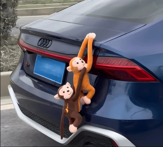 Vehicle Mounted Hanging Monkey Decor