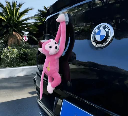 Vehicle Mounted Hanging Monkey Decor