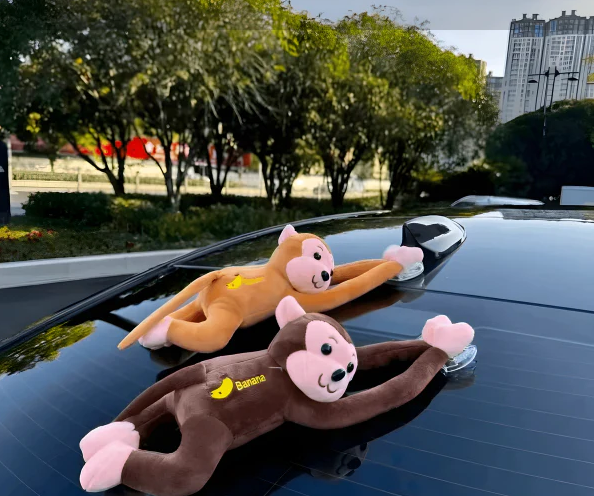 Vehicle Mounted Hanging Monkey Decor