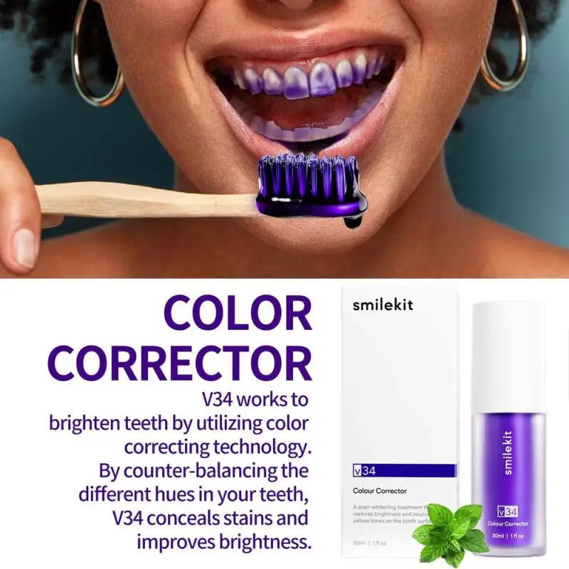 LuminousSmile Purple Toothpaste